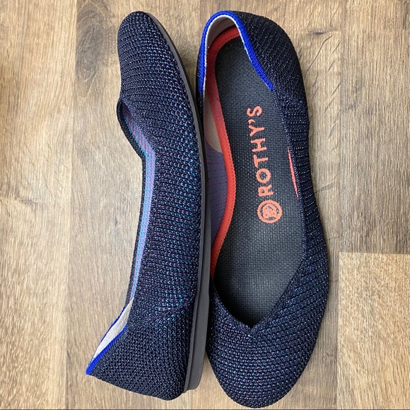 Rothy’s Special Edition Metallic Lattice Flats 7.5 - Picture 6 of 10